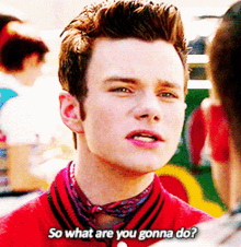 Glee Kurt Hummel GIF - Glee Kurt Hummel So What Are You Gonna Do GIFs