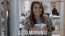 Good Morning Happy GIF - Good Morning Happy Excited GIFs