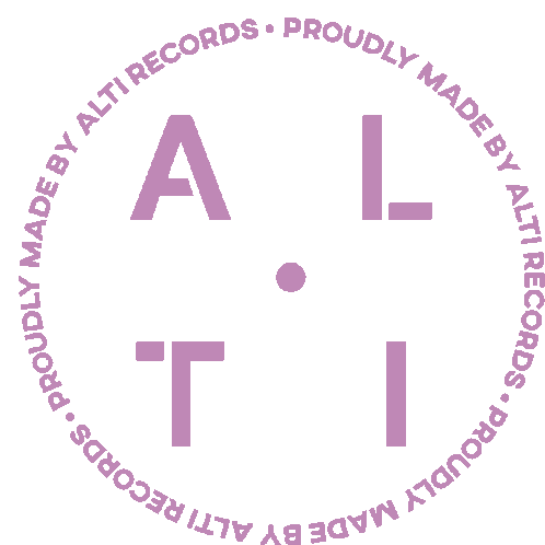 Alti Records Alti Sticker - Alti Records Alti Records Stickers