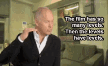 Michael Keaton So Many Levels GIF - Michael Keaton So Many Levels Level Inception GIFs