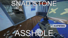 Snad Stone Video Game GIF - Snad Stone Video Game Gun GIFs