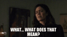 This Is Us Rebecca Pearson GIF - This Is Us Rebecca Pearson What Does That Mean GIFs