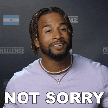 Not Sorry Nelson GIF - Not Sorry Nelson The Challenge World Championship GIFs