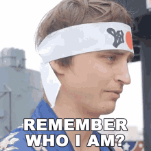 Remember Who I Am Danny Mullen GIF - Remember Who I Am Danny Mullen Do You Recall Who I Am GIFs