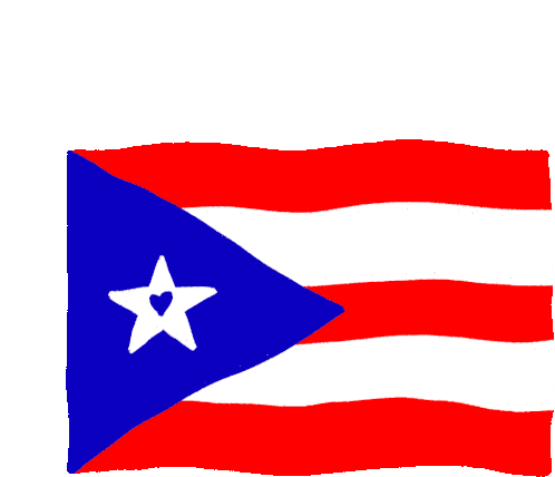 Latino Puerto Rican Flag Sticker - Latino Puerto Rican Flag Hurricane Stickers