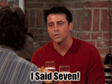 Joey Friends GIF - Joey Friends Counting GIFs