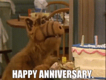 Alf Happy Anniversary GIF - Alf Happy Anniversary Anniversary GIFs