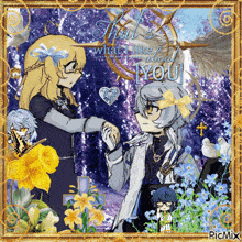 a picture of two anime characters with the words that 's what i like about you on the bottom