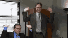 Party Teoofice GIF - Party Teoofice Raisetheroof GIFs