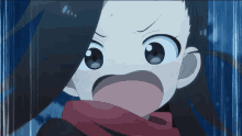Anime Scream Tsubaki GIF - Anime Scream Tsubaki Yelling GIFs