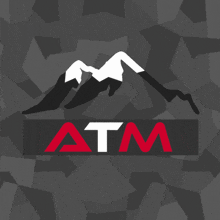 a black background with a red stripe on the bottom right