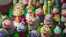 a group of cartoon characters including spongebob squarepants