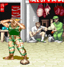 street fighter sf2 guile hair street fighter2