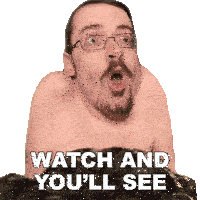 Watch And Youll See Ricky Berwick Sticker - Watch And Youll See Ricky Berwick Therickyberwick Stickers