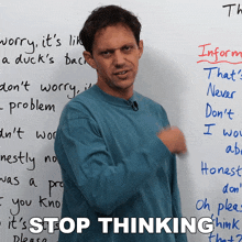 Stop Thinking About It Benjamin GIF - Stop Thinking About It Benjamin Engvid GIFs