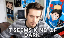 It Seems Kind Of Dark Curious GIF - It Seems Kind Of Dark Curious Confused GIFs