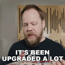 It'S Been Upgraded A Lot Ryan Bruce GIF - It'S Been Upgraded A Lot Ryan Bruce Fluff GIFs