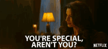 Youre Special Arent You Michelle Gomez GIF - Youre Special Arent You Michelle Gomez Mary Wardwell GIFs