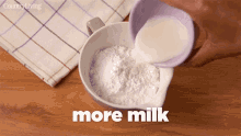 More Milk Pour More Milk GIF - More Milk Pour More Milk Preparations GIFs