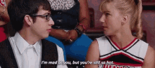 Im Mad At You But Youre Still Hot Brittany GIF - Im Mad At You But Youre Still Hot Brittany Glee GIFs