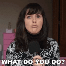 What Do You Do Tara Mooknee GIF - What Do You Do Tara Mooknee What Are Your Actions GIFs
