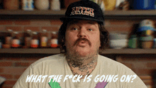 What The Fck Is Going On Matty Matheson GIF - What The Fck Is Going On Matty Matheson Cookin' Somethin' GIFs