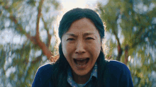 Screaming Evelyn Wang GIF - Screaming Evelyn Wang Michelle Yeoh GIFs