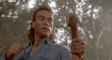 Snake Jean Claude Van Damme GIF - Snake Jean Claude Van Damme Hit GIFs
