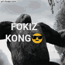 fokiz king kong rawr emoji cool
