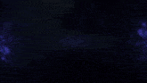 a blue and purple sphere with a light coming out of it in the dark