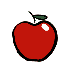 downsign apple slice cut fruit