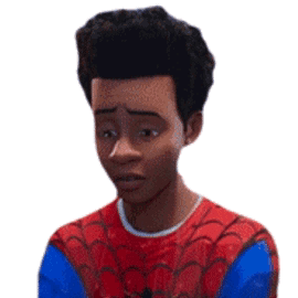 Putting On Mask Miles Morales Sticker – Putting on mask Miles morales ...