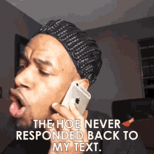 Hoe Never Responded GIF - Hoe Never Responded Text GIFs