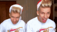 Christmas Voros Twins GIF - Christmas Voros Twins GIFs