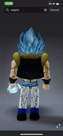 Gogeta Roblox GIF - Gogeta Roblox GIFs