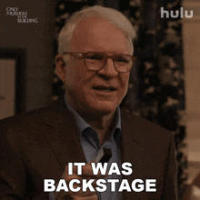 it was backstage charles haden savage steve martin only murders in the building it was behind the scenes