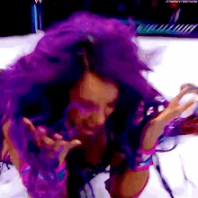Sasha Banks Hair GIF - Sasha Banks Hair Upset GIFs