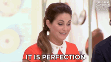 It Is Perfection The Great Canadian Baking Show GIF - It Is Perfection The Great Canadian Baking Show Gcbs GIFs