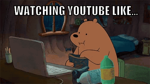 Watching Youtube GIF - Watching Youtube Like GIFs