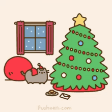 Pusheen Christmas GIF - Pusheen Christmas GIFs