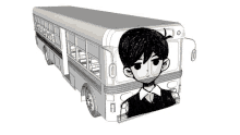 Omori Sunny GIF - Omori Sunny Bus GIFs