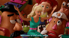 Toy Story Mr Potato Head GIF - Toy Story Mr Potato Head Welcome To The Club Toots GIFs