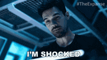 a man says i 'm shocked in a blue room