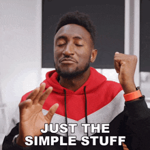 Just The Simple Stuff Marques Brownlee GIF - Just The Simple Stuff Marques Brownlee Only The Easy Things GIFs