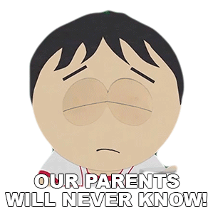 Our Parents Will Never Know Stan Marsh Sticker - Our Parents Will Never Know Stan Marsh South Park Stickers