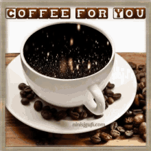 Coffee For You Good Morning GIF