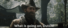 What Is Going On Dutch Arthur Morgan GIF - What Is Going On Dutch Arthur Morgan Arthur And Dutch GIFs
