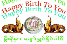Happy Birthday Birthday GIF - Happy Birthday Birthday Logo GIFs