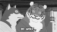 tiger wolf so wolf what is it