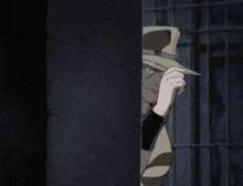a fist is being thrown in the air in a cartoon .